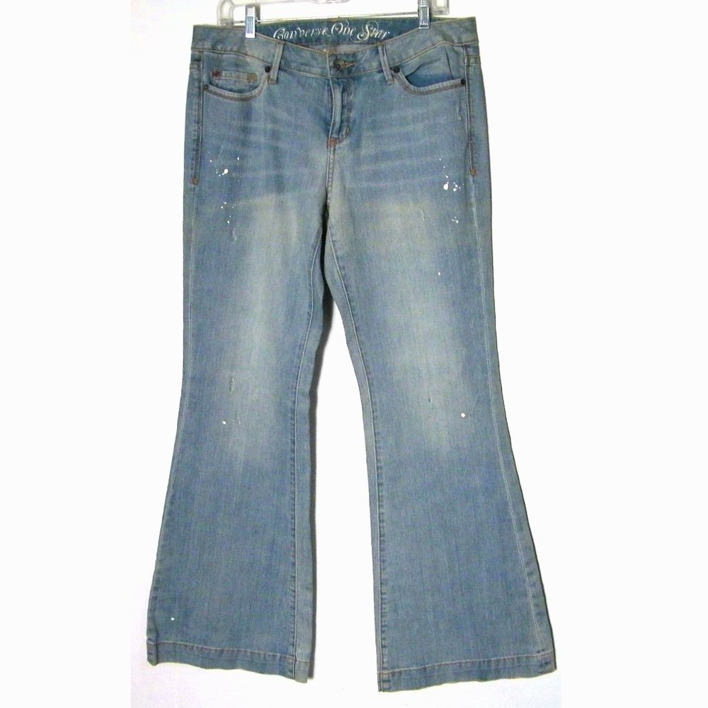 Converse one star Women's Jeans Waverly Classic Flare Sz 31
